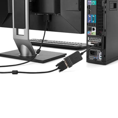 StarTech.com DisplayPort to VGA Adapter - Active DP to VGA Converter - 1080p Video - Durable - DP/DP++ Source to VGA Monitor Cable Adapter Dongle - DP 1.2 to VGA - Latching DP Connector view 5
