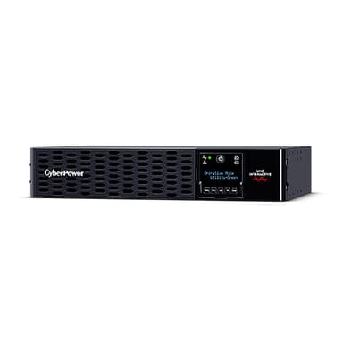 CyberPower PR1000ERT2UC uninterruptible power supply (UPS) Line-Interactive 1 kVA 1000 W 10 AC outlet(s) view 1