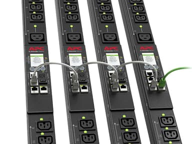 APC APDU9953 power distribution unit (PDU) 24 AC outlet(s) 0U Black view 5