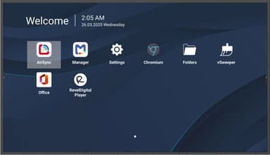 Viewsonic 65" 4K Commercial Display with ProAV Integration view 1