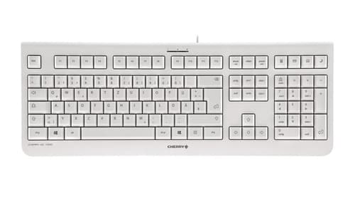 CHERRY KC 1000 keyboard Universal USB AZERTY Belgian Grey