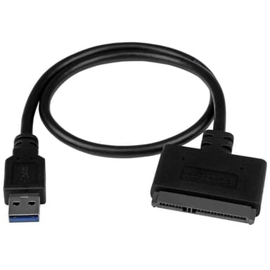 StarTech.com USB 3.1 to 2.5" SATA Hard Drive Adapter - USB 3.1 Gen 2 10Gbps with UASP External HDD/SSD Storage Converter view 1