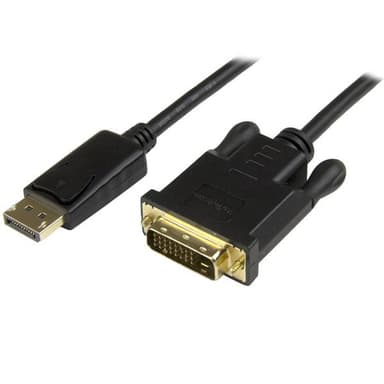 StarTech.com DisplayPort to DVI Converter Cable - 3ft - 1920x1200 view 1