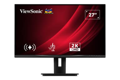 Viewsonic VG Series 27" 1440p Ergonomic IPS Mon computer monitor 68.6 cm (27") 2560 x 1440 pixels Quad HD LED Black view 1