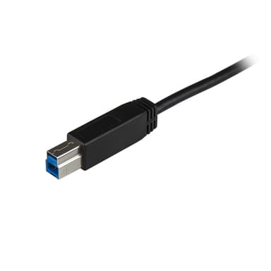 StarTech.com 3.3ft (1m) USB-B to USB-C Cable, USB 10Gbps, Data Cord, USB 3.2 Gen 2, USB-C Data Transfer Cable view 3