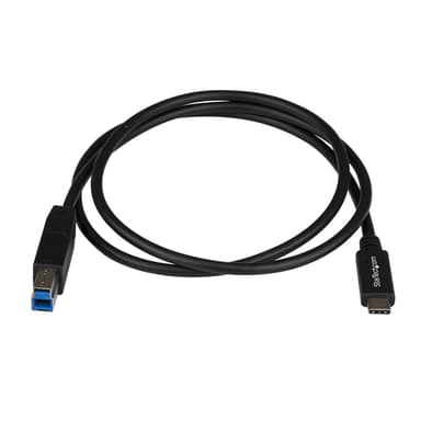 StarTech.com 3.3ft (1m) USB-B to USB-C Cable, USB 10Gbps, Data Cord, USB 3.2 Gen 2, USB-C Data Transfer Cable view 5