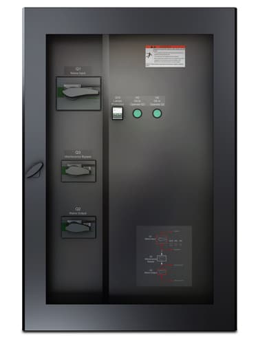 APC Symmetra PX 96/160KW Value Wall-mounted Maintenance Bypass Panel, 400V view 3