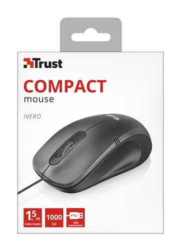 Trust 20404 mouse Office Ambidextrous USB Type-A Optical 1000 DPI view 5
