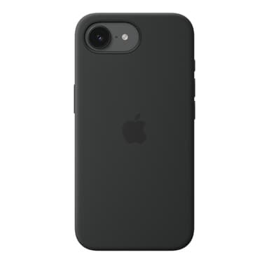 Apple iPhone 17e Silicone Case with MagSafe – Black view 1