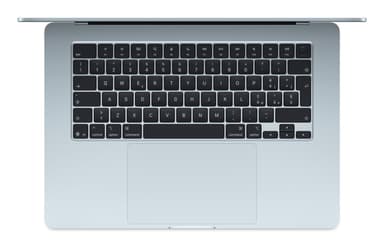 Apple MacBook Air Apple M M4 Laptop 38.9 cm (15.3") 16 GB 256 GB SSD Wi-Fi 6E (802.11ax) macOS Sequoia Blue view 2