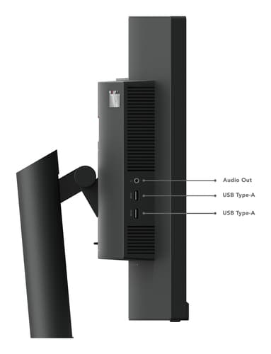 Lenovo ThinkVision T34w-30 computer monitor 86.4 cm (34") 3440 x 1440 pixels Wide Quad HD LED Black view 13