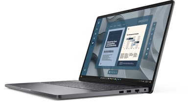 DELL Pro 16 PC16255 AMD Ryzen™ 5 PRO 230 Laptop 40.6 cm (16") Full HD+ 16 GB DDR5-SDRAM 512 GB SSD Wi-Fi 6E (802.11ax) Windows 11 Pro Black QWERTY UK English view 3