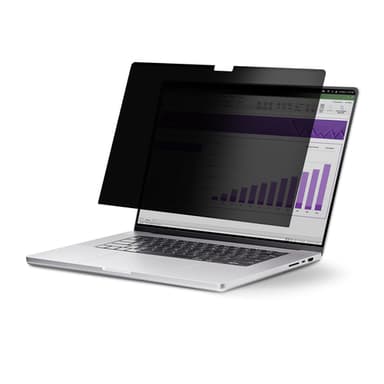 StarTech.com 14-inch MacBook Pro M1 M2 M3 M4 M5 Magnetic Laptop Privacy Screen, Blue Light Screen Protector, Reversible Anti-Glare Matte or Glossy Sides, Laptop Privacy Filter view 1
