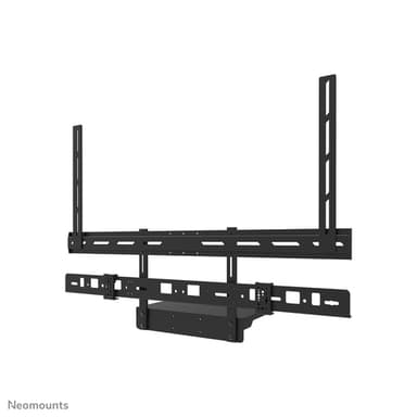Neomounts AV60-500BL Videobar and laptop shelf kit 43-110" - VESA - max 8 kg - universal view 4