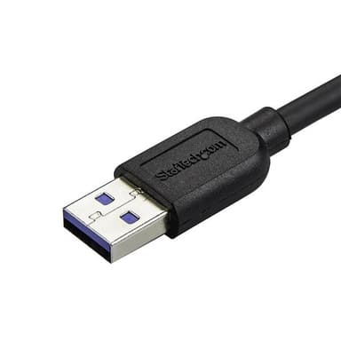 StarTech.com Slim Micro USB 3.0 Cable - M/M - Left-Angle Micro-USB - 1m (3ft) view 3