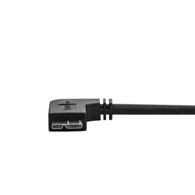 StarTech.com Slim Micro-USB 3.0 Cable - M/M - Right-Angle Micro USB - 2m (6ft) view 2