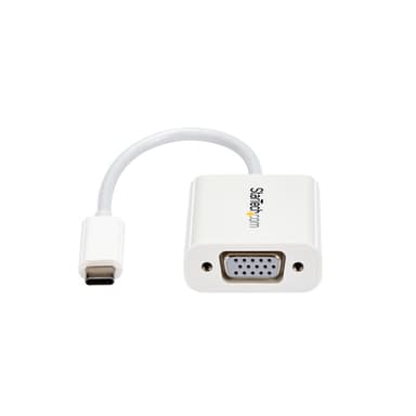 StarTech.com USB-C to VGA Adapter - White view 13