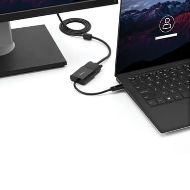 StarTech.com USB-C to VGA Adapter - Black - 1080p - Video Converter For Your MacBook Pro - USB C to VGA Display Dongle - Upgraded Version is CDP2VGAEC view 6