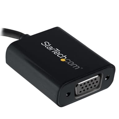 StarTech.com USB-C to VGA Adapter - Black - 1080p - Video Converter For Your MacBook Pro - USB C to VGA Display Dongle - Upgraded Version is CDP2VGAEC view 3
