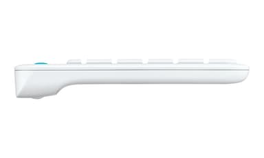 Logitech Wireless Touch K400 Plus keyboard Universal RF Wireless AZERTY Belgian White view 3