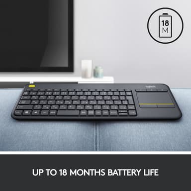 Logitech Wireless Touch Keyboard K400 Plus (QWERTZ) — 920-007133 view 11