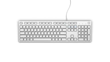 DELL Wired Keyboard - KB216 - UK (QWERTY) - White view 2