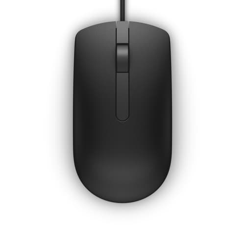 DELL Wired Mouse - MS116 - Black