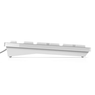 DELL Wired Keyboard - KB216 - US International (QWERTY) - White view 3