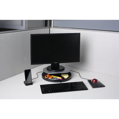 Kensington SmartFit Spin2 Monitor Stand - Grey view 3