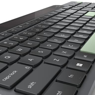 Lenovo 4Y41R69491 keyboard Home/Office Bluetooth UK English Black, Green view 2