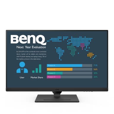 BenQ BL3290QT computer monitor 80 cm (31.5") 2560 x 1440 pixels Quad HD LED Black view 2