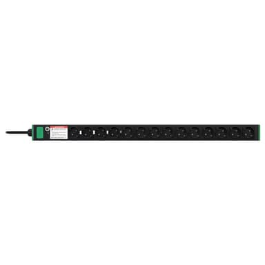 APC Easy Rack PDU, Basic, Vertical, 1 Phase, 3.7kW, 230V, 16A, 14 x SCHUKO outlets, SCHUKO 16A view 3