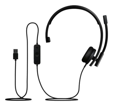 Logitech H570E Headset Wired Head-band Office/Call center USB Type-A Black view 5
