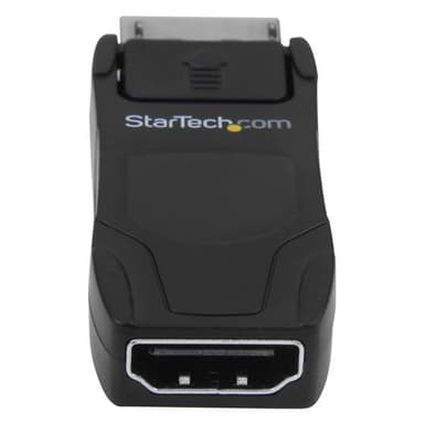 StarTech.com DisplayPort to HDMI Adapter - 4K 30Hz Compact DP 1.2 to HDMI 1.4 Video Converter - DP++ to HDMI Monitor/TV - Passive DP to HDMI Cable Adapter - Latching DP Connector view 3
