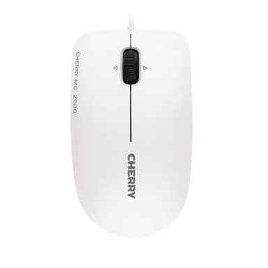 CHERRY MC 2000 Corded Mouse with Tilt Wheel, Pale Grey, USB view 1