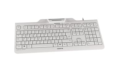 CHERRY KC 1000 SC keyboard Office USB QWERTY US English Grey view 2