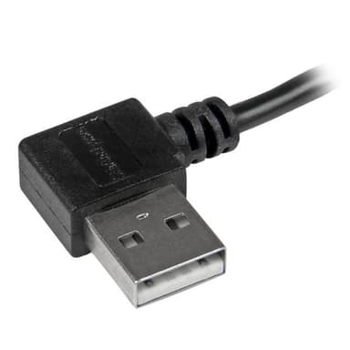 StarTech.com Micro-USB Cable with Right-Angled Connectors - M/M - 1m (3ft) view 3