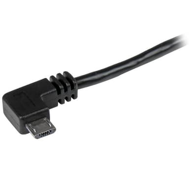 StarTech.com Micro-USB Cable with Right-Angled Connectors - M/M - 1m (3ft) view 2
