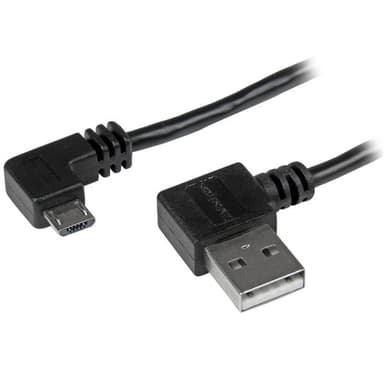 StarTech.com Micro-USB Cable with Right-Angled Connectors - M/M - 1m (3ft) view 1