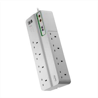 APC SurgeArrest White 8 AC outlet(s) 230 V 3 m view 1