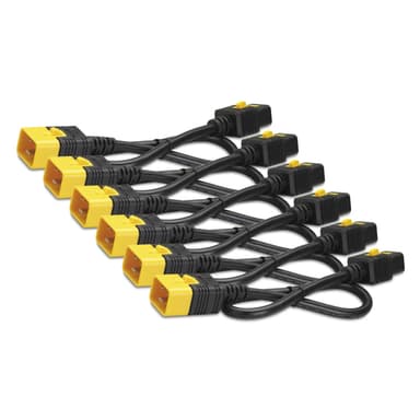 APC Power Cord Kit (6 ea), Locking, C19 to C20, 1.2m view 1