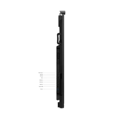Lenovo ThinkVision T75 computer monitor 190.5 cm (75") 3840 x 2160 pixels 4K Ultra HD LED Touchscreen Black view 4