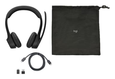 Logitech Zone 305 Headset Wireless Head-band Office/Call center Bluetooth Black view 7