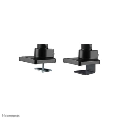 Neomounts NM-D775BLACKPLUS Monitor arm 10-49" - gas spring - Topfix - 180°-stop view 9