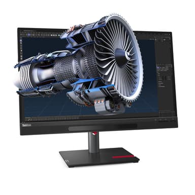 Lenovo ThinkVision 27 3D computer monitor 68.6 cm (27") 3840 x 2160 pixels 4K Ultra HD LED Black view 3