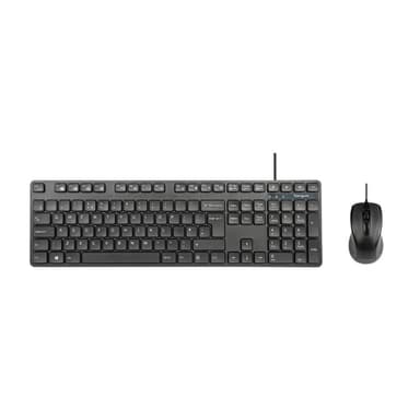 Targus AKM622ES keyboard Mouse included Universal USB QWERTY Spanish Black view 1