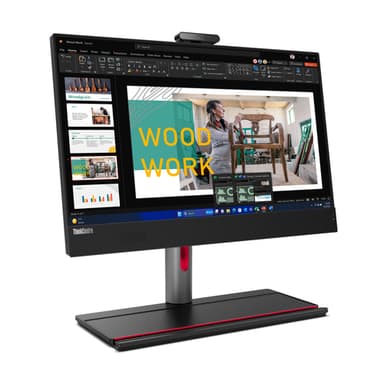 Lenovo ThinkCentre M90a Gen 5 Intel® Core™ i5 i5-14500 60.5 cm (23.8") 1920 x 1080 pixels All-in-One PC 16 GB DDR5-SDRAM 512 GB SSD Windows 11 Pro Wi-Fi 6E (802.11ax) Black view 3