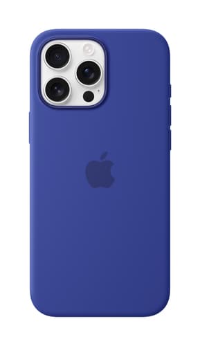 Apple iPhone 16 Pro Max Silicone Case with MagSafe - Ultramarine view 1