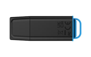 Kingston Technology DataTraveler 128GB Portable USB 3.2 Gen 1 Exodia Black/Blue view 2