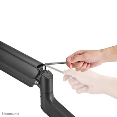 Neomounts DS70PLUS-450BL1 Monitor arm 17-49" - gas spring - Topfix - 180°-stop view 5